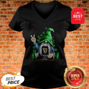 Alternative view of Nice Gnome Hug Guinness Irish St. Patrick’s Day Shirt