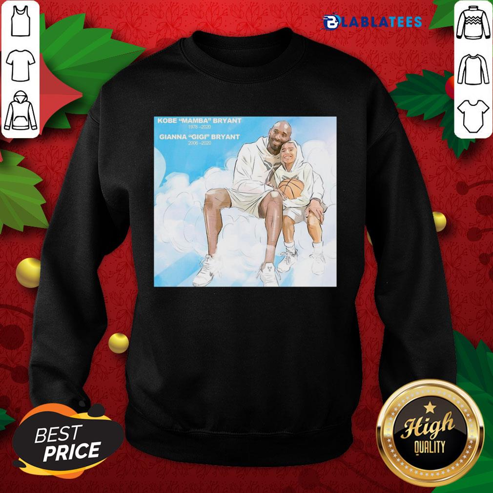 Nice Goodbey Kobe And Gianna We Love You Forever Shirt - Image 2