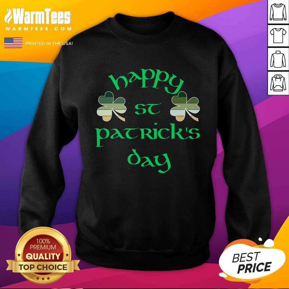 Nice Happy St Patrick'S Day Essential Shirt - Image 3