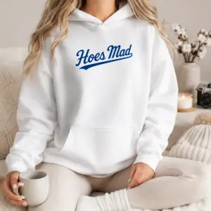 Alternative view of Nice Hoes Mad Script Logo Internet Meme Shirt