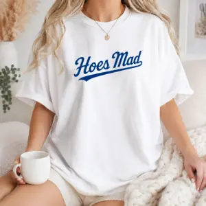 Nice Hoes Mad Script Logo Internet Meme Shirt