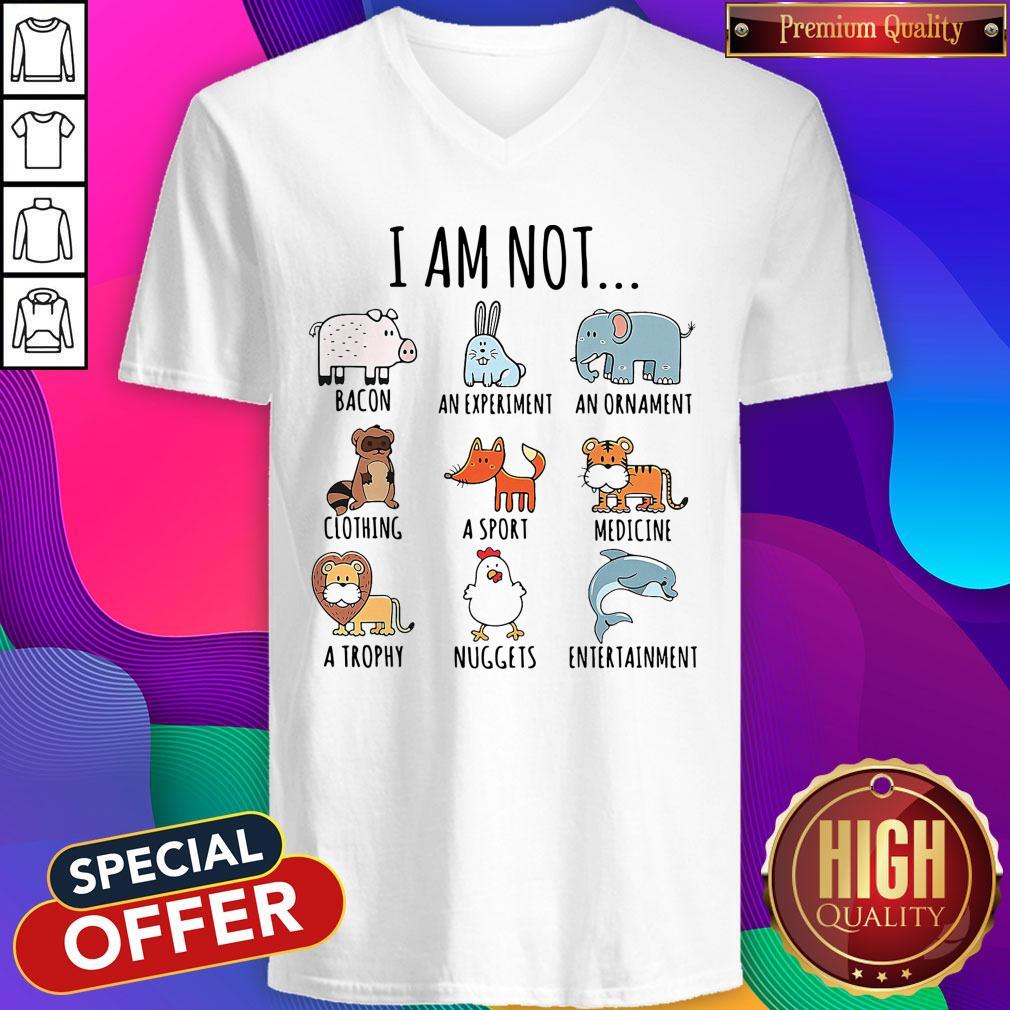 Nice I Am Not Bacon An Experiment An Ornament Shirt - Image 3