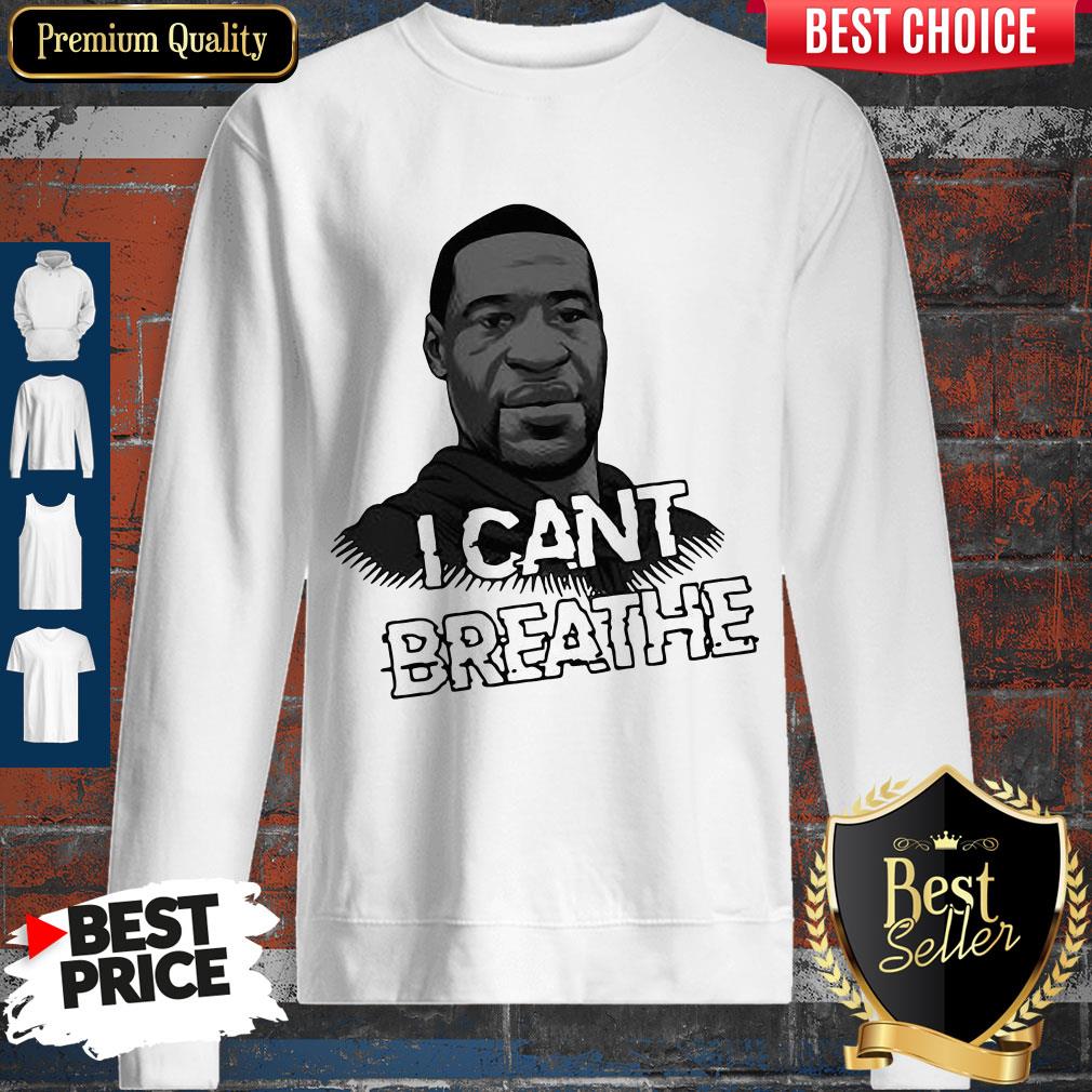 Nice I Cant Breathe George Floyd #JusticeforFloyd T-shirt - Image 4