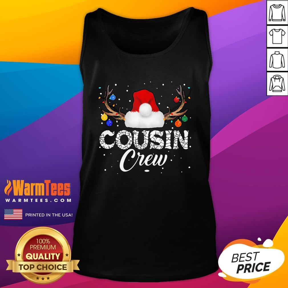 Nice I Love Santa Cousin Crew Shirt - Image 3