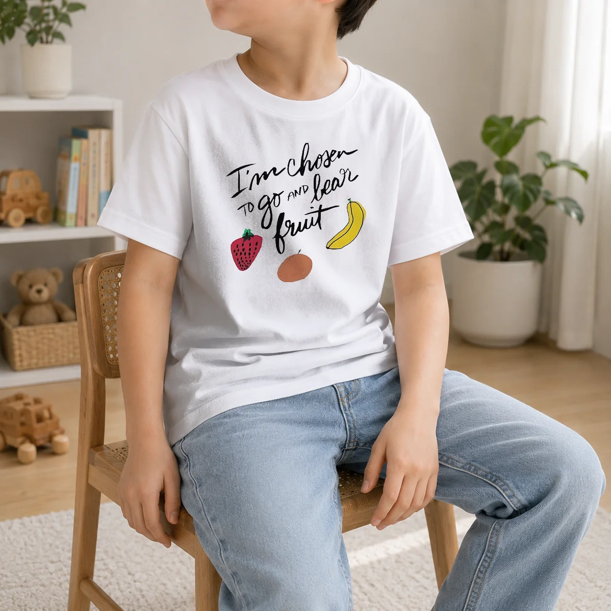 Nice I'm Chosen To Go And Bear Fruit Inspirational Quote Shirt - Image 8