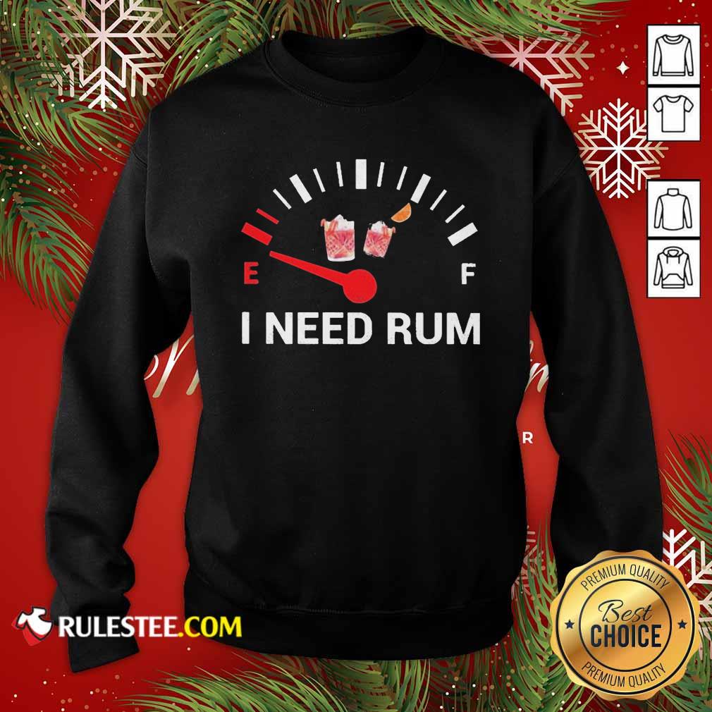 Nice I Need Rum Wine 2020 Shirt - Image 5