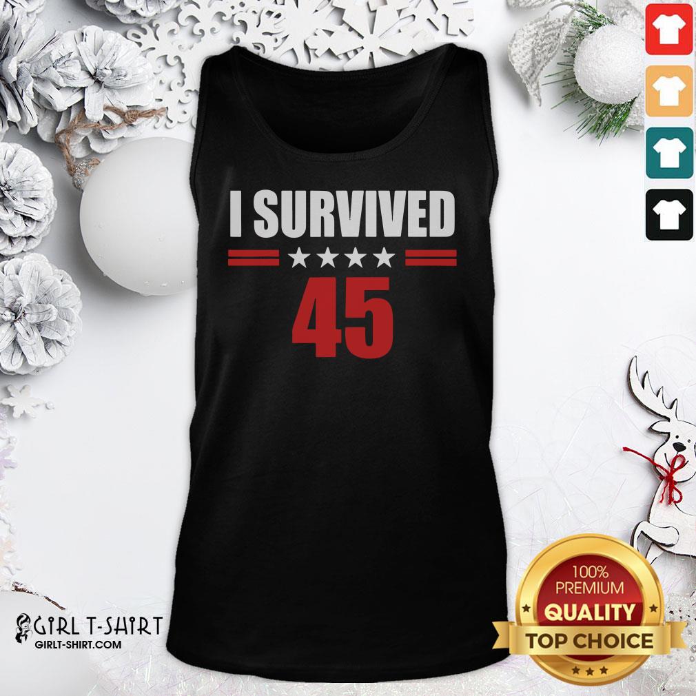 Nice I Survived 45 2020 Presidential Election Shirt - Image 3