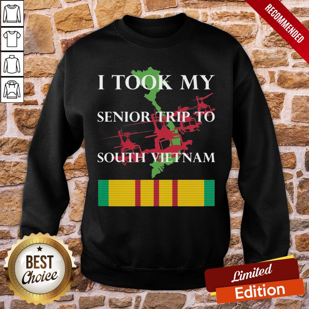 Nice I Took My Senior Trip To South Vietnam Shirt - Image 4