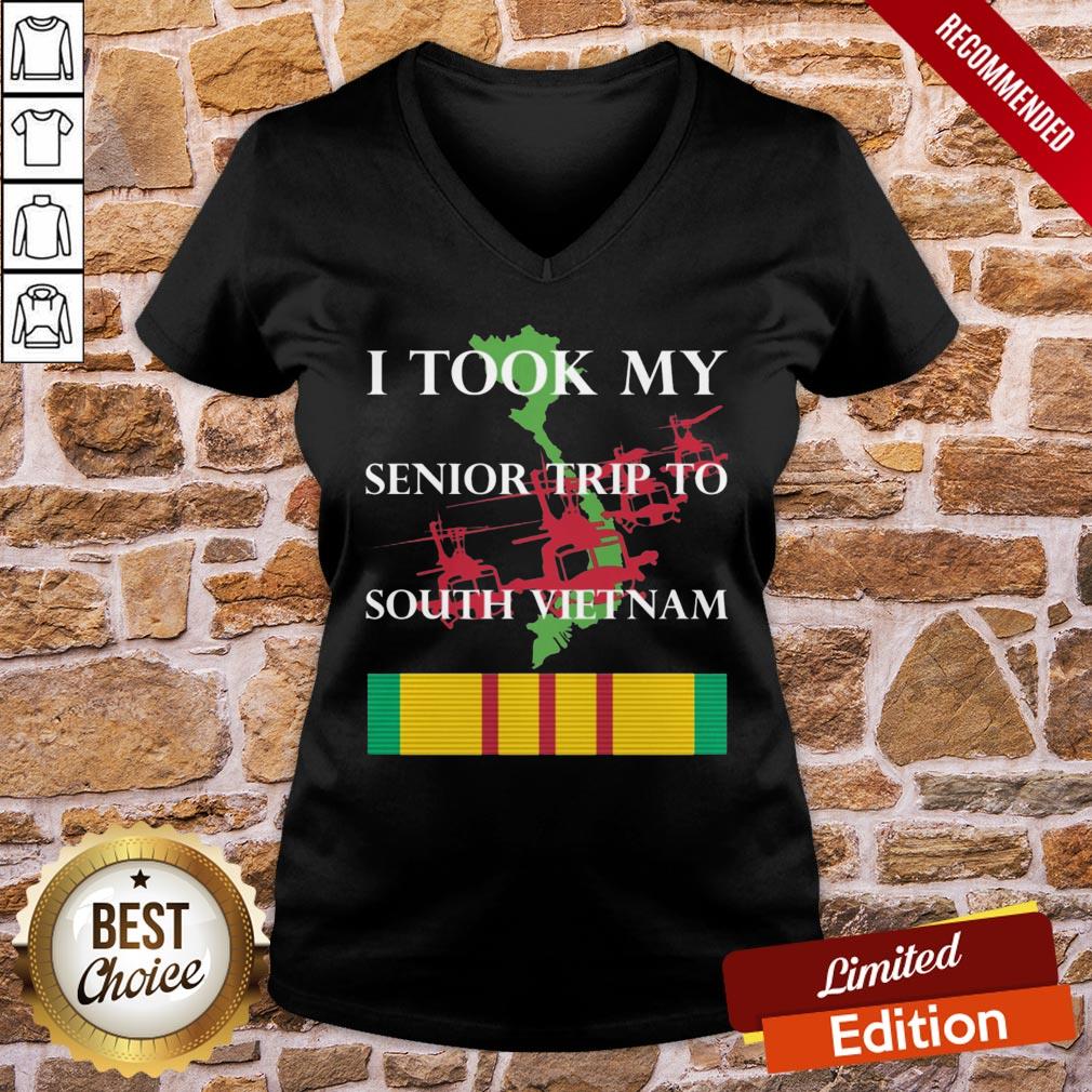 Nice I Took My Senior Trip To South Vietnam Shirt - Image 2