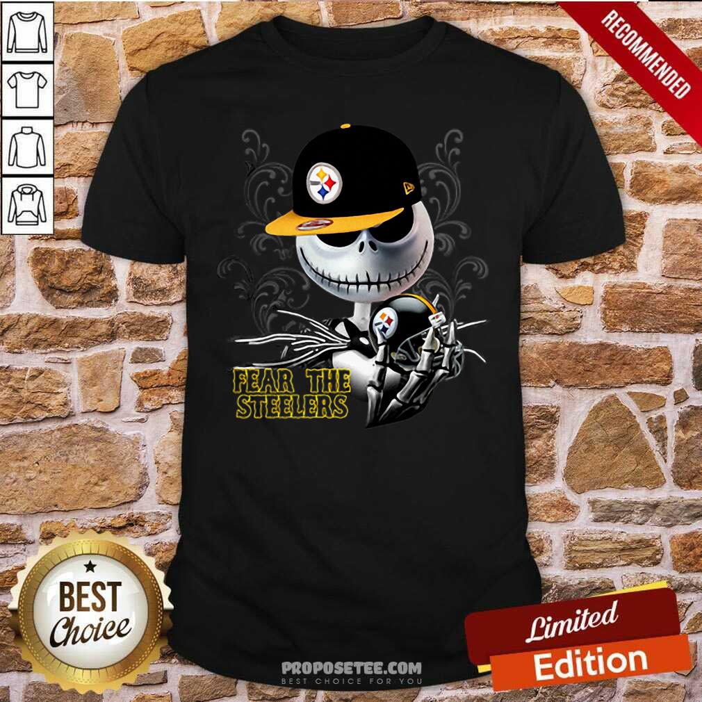 Nice Jack Skellington Fear The Pittsburgh Steelers Shirt