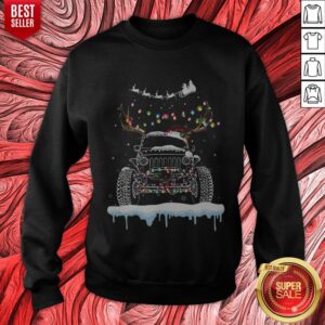 Alternative view of Nice Jeep Merry Christmas Shirt