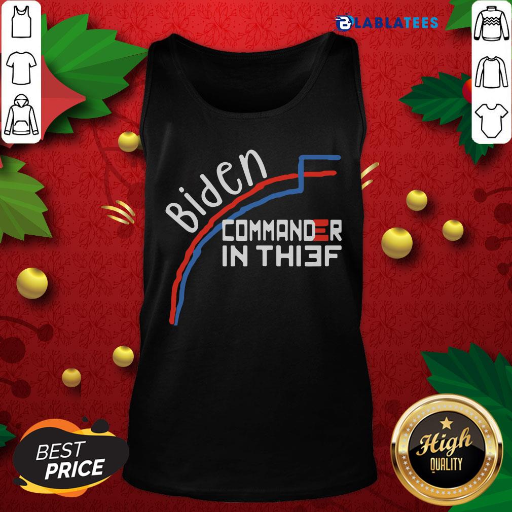 Nice Joe Biden Commander In Thief Benford’s Law Trump Shirt - Image 5