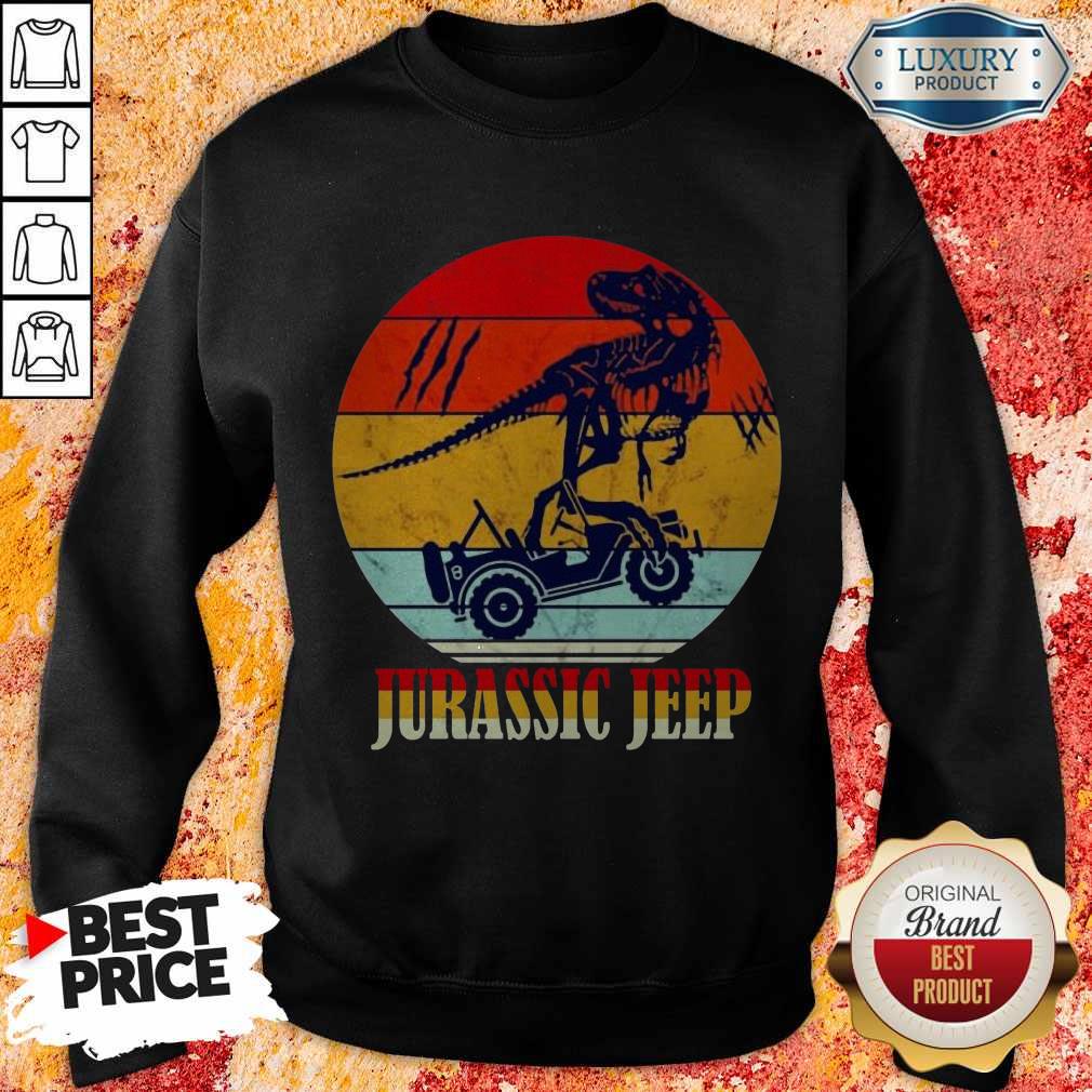 Nice Jurassic Jeep Vintage Halloween Shirt - Image 4