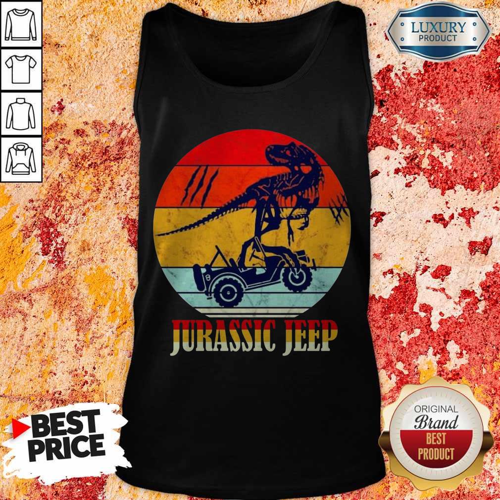 Nice Jurassic Jeep Vintage Halloween Shirt - Image 3
