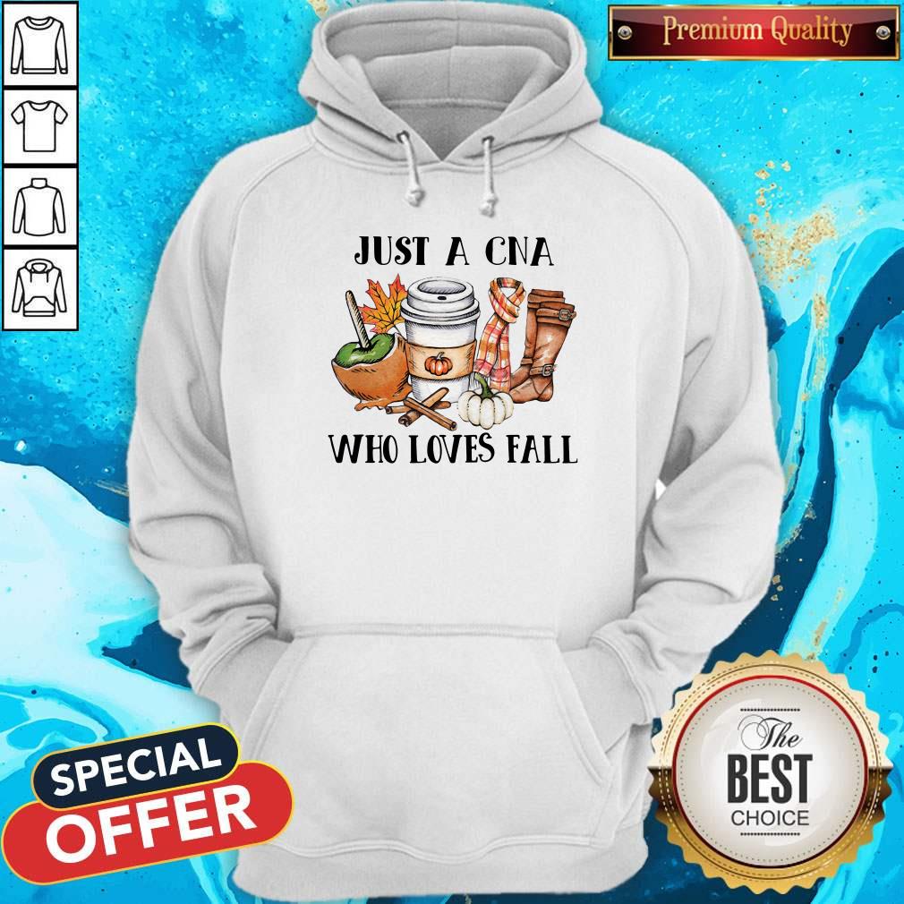 Nice Just A CNA Who Loves Fall Halloween Shirt - Image 2