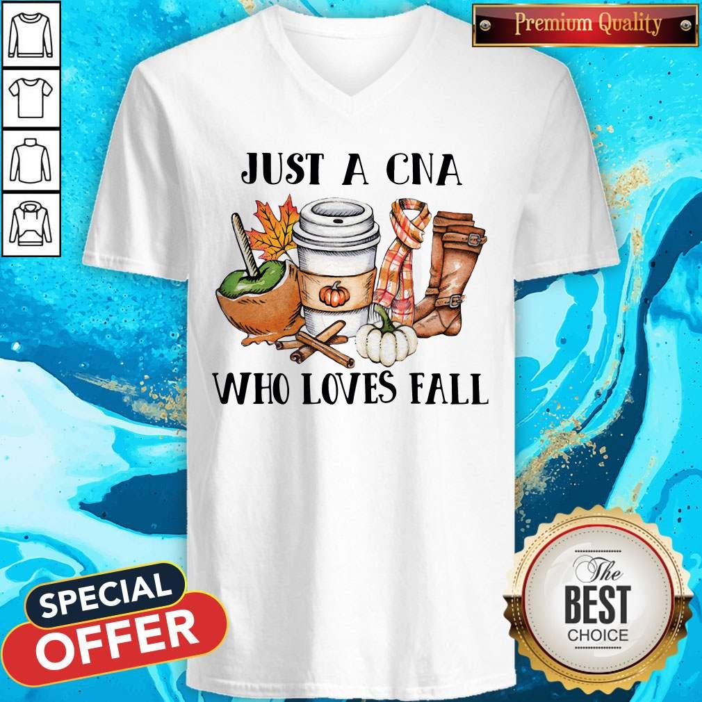 Nice Just A CNA Who Loves Fall Halloween Shirt - Image 5