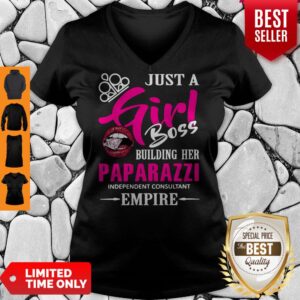 Alternative view of Nice Just a girl boss building her paparazzi independent consultant empire shirt