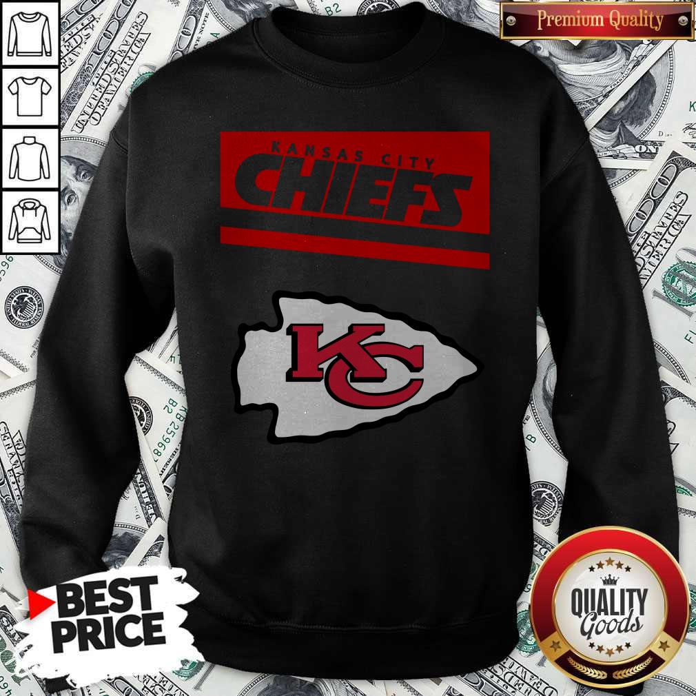 Nice Kansas City Chiefs Football Logo Shirt - Image 2