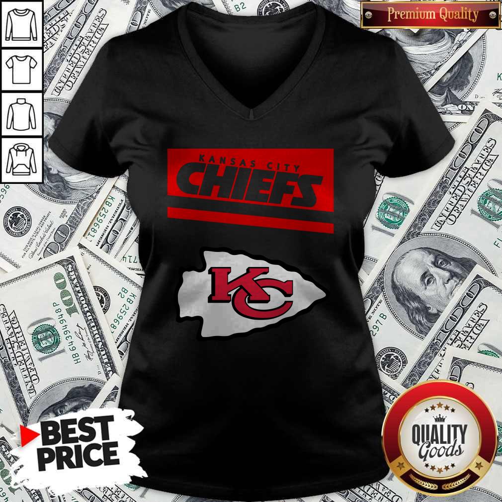 Nice Kansas City Chiefs Football Logo Shirt - Image 4