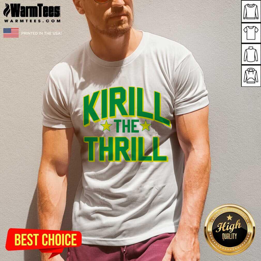 Nice Kirill The Thrill Over The Moon Shirt - Image 5