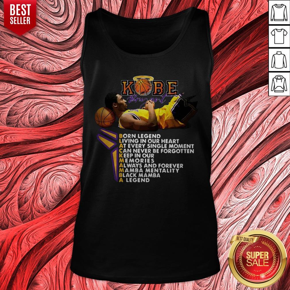 Nice Kobe Bryant Born Legend Living In Our Heart Shirt - Image 4
