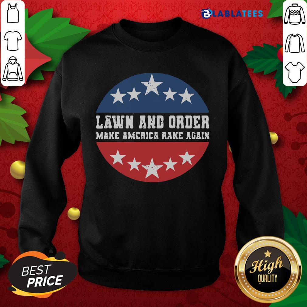 Nice Laven And Order Make America Make Again Stars Election Shirt - Image 2