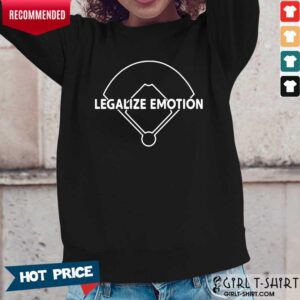 Alternative view of Nice Legalize Emotion Shirt