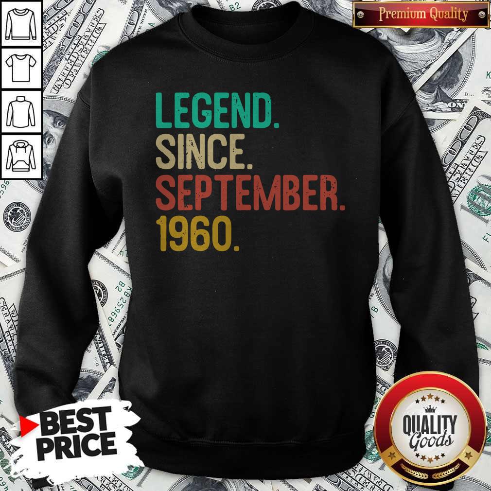 Nice Legend Since September 1960 Shirt - Image 5