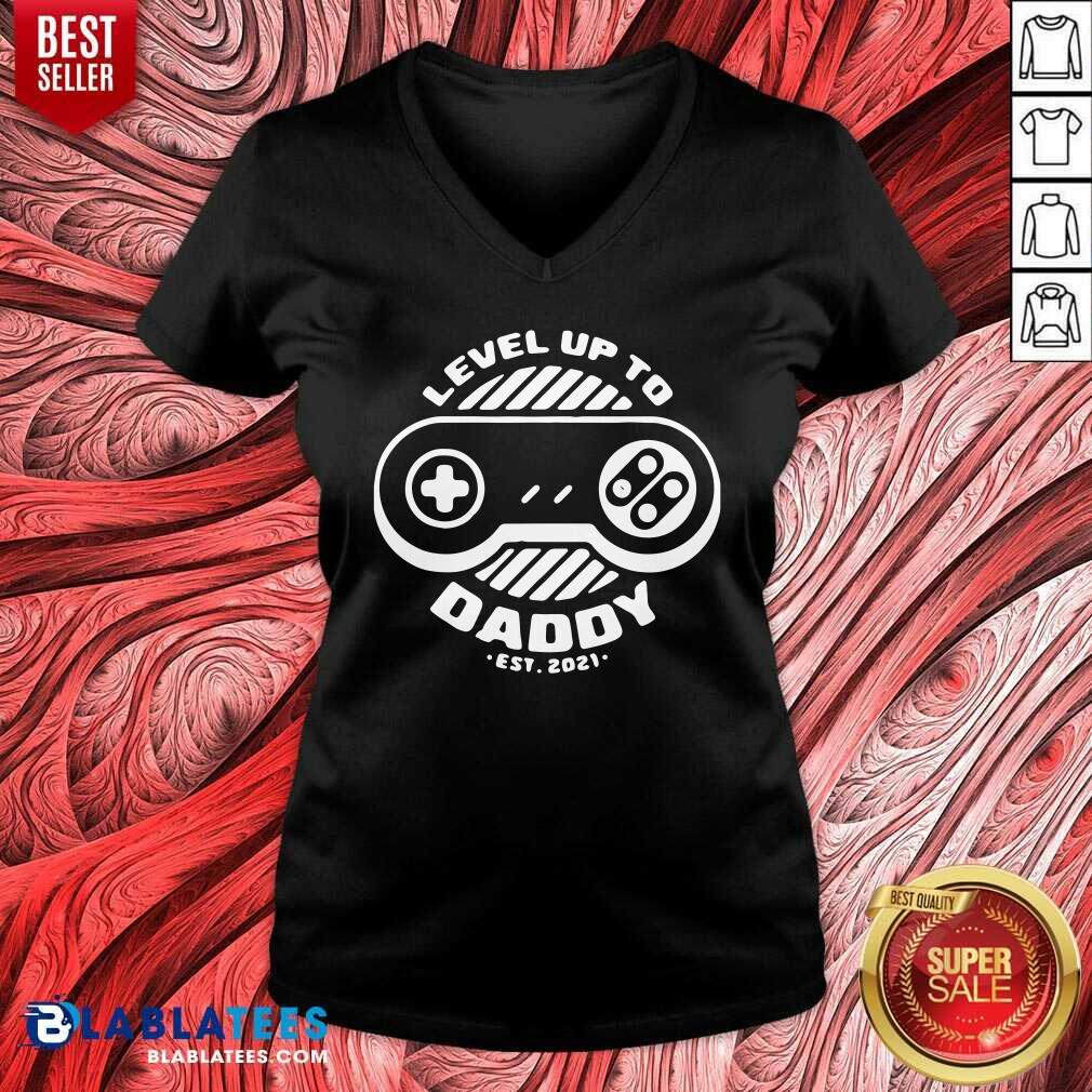 Nice Level Up Daddy 2021 Shirt - Image 2