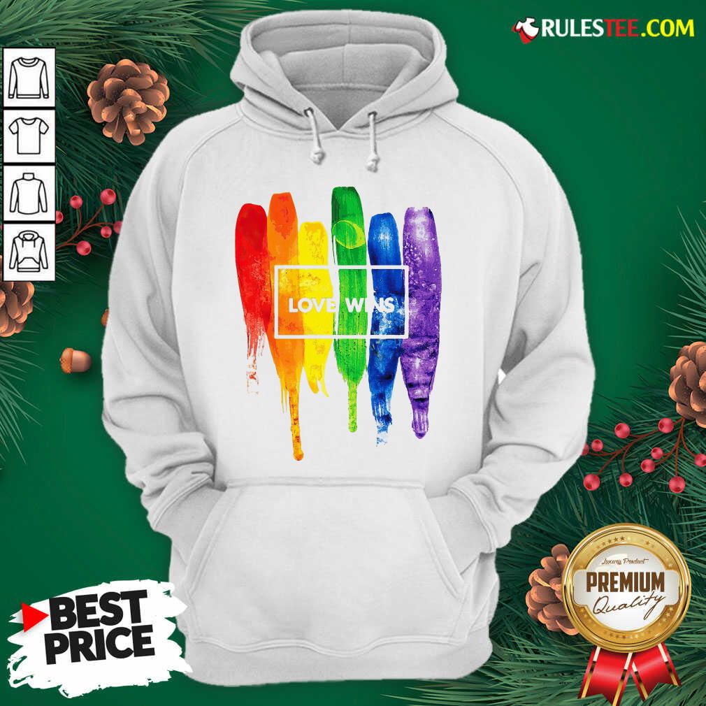 Nice LGBT Love Wins Shirt - Image 2