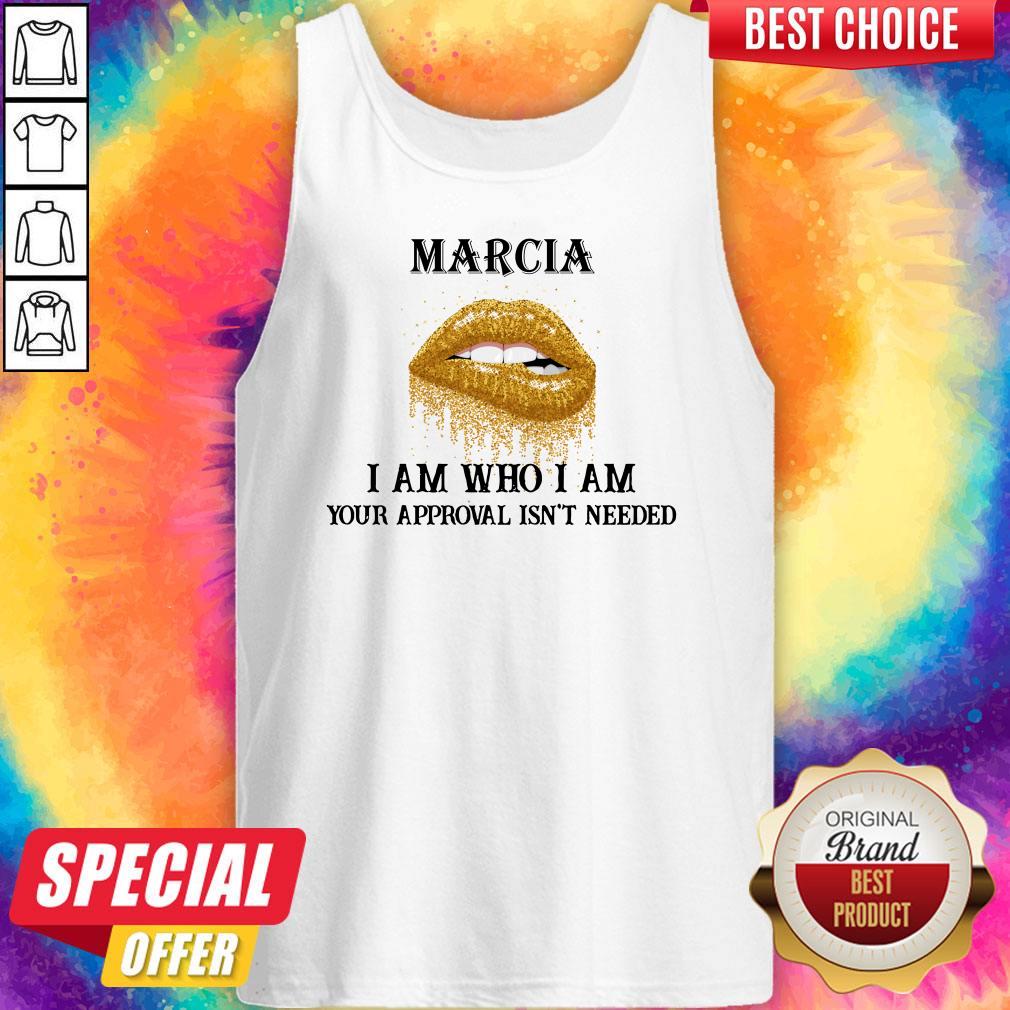 Nice Lips Diamond Marcia I Am Who I Am Your Approval Isn’t Needed Shirt - Image 5