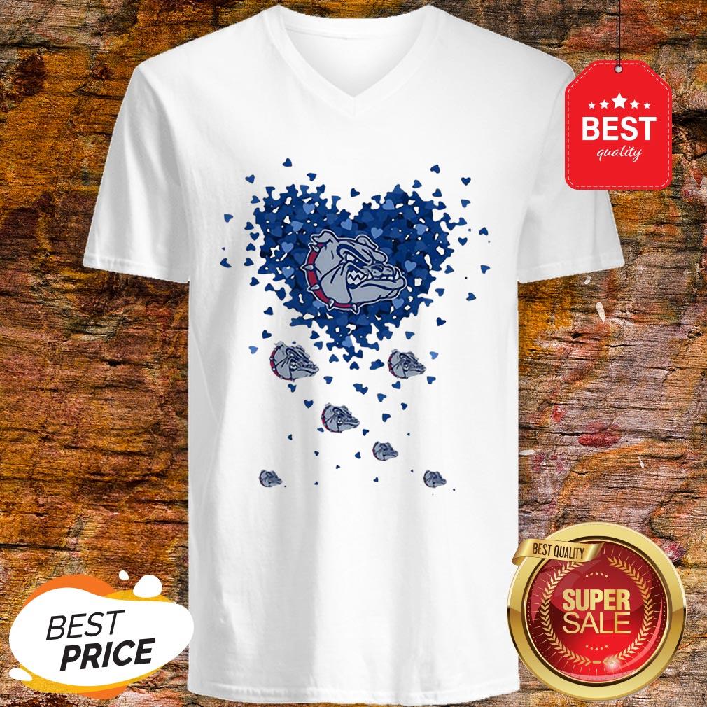 Nice Love Folsom Bulldog Tiny Hearts Shape Shirt - Image 2