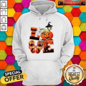 Alternative view of Nice Love Halloween Shorkie Witch Turtle Shirt
