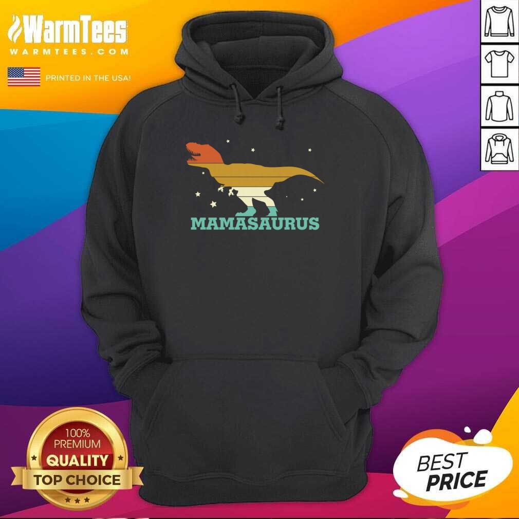 Nice Mamasaurus Funny Trex Mothers Day Shirt - Image 2