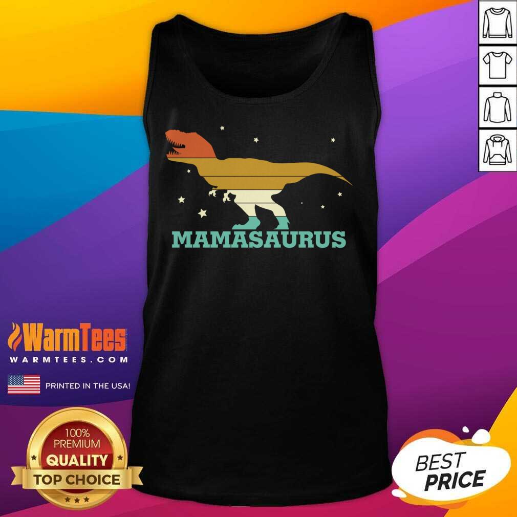 Nice Mamasaurus Funny Trex Mothers Day Shirt - Image 4