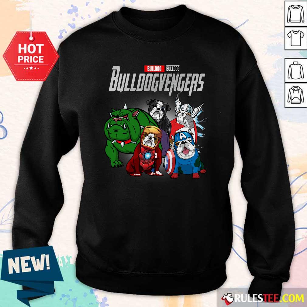 Nice Marvel Avengers Bulldog Bullvengers Shirt - Image 5