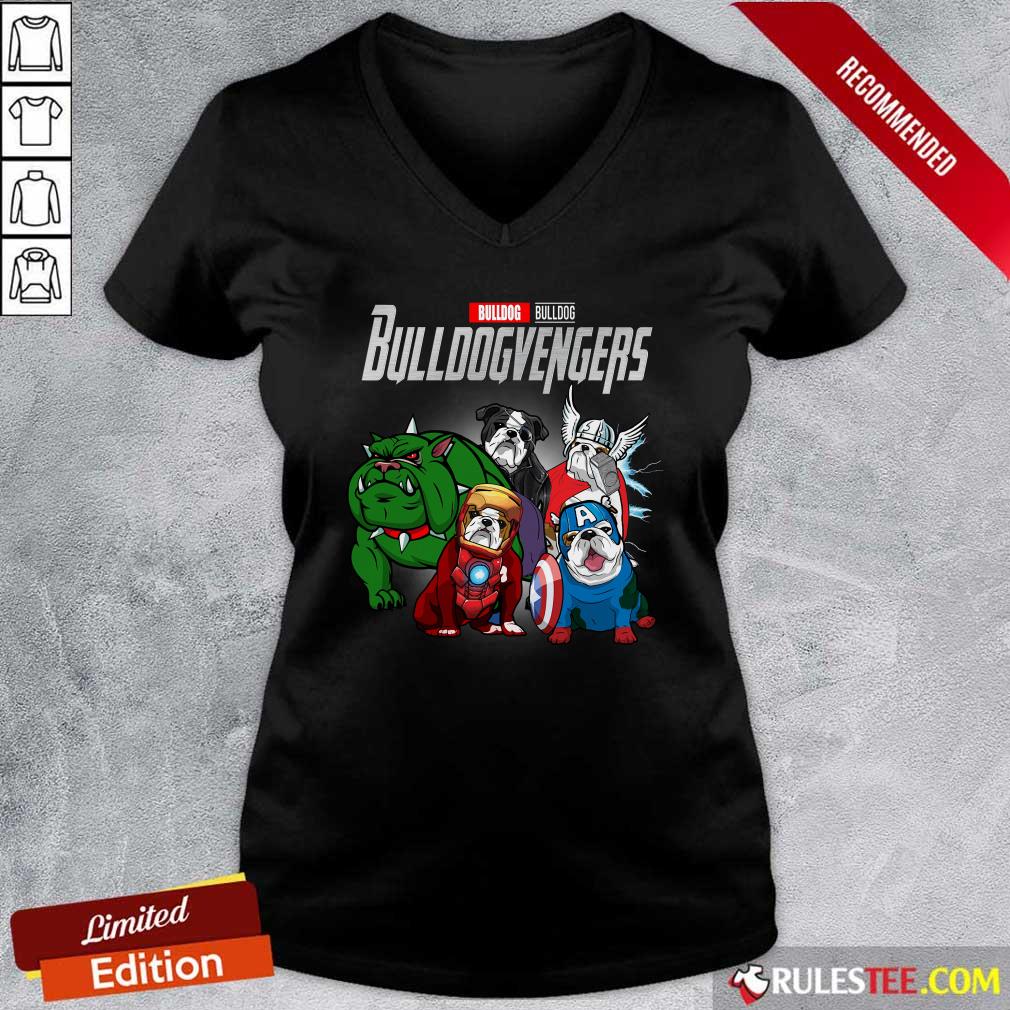 Nice Marvel Avengers Bulldog Bullvengers Shirt - Image 3