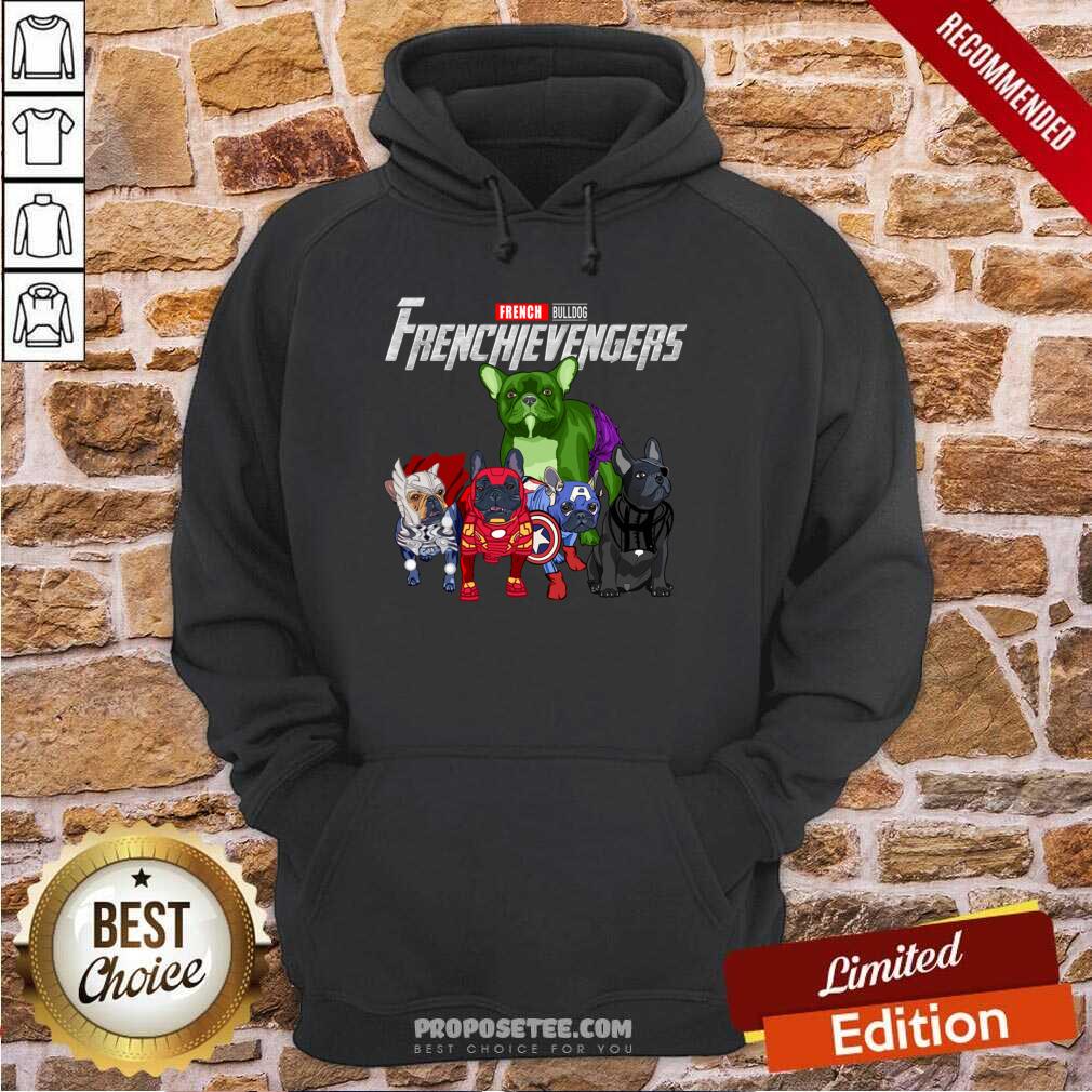Nice Marvel Avengers French Bulldog Frenchievengers Shirt - Image 5