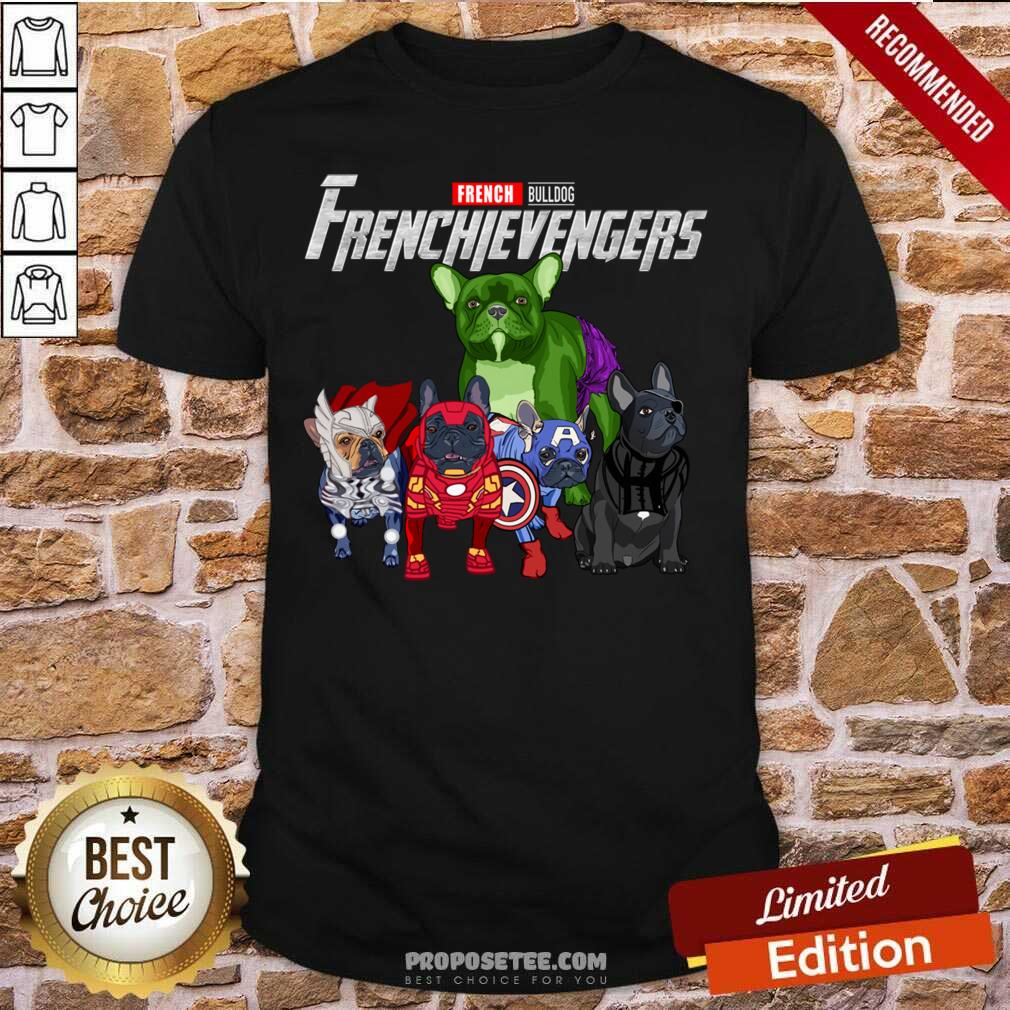 Nice Marvel Avengers French Bulldog Frenchievengers Shirt