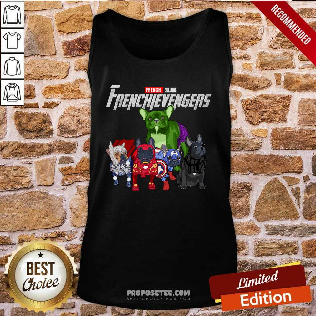 Nice Marvel Avengers French Bulldog Frenchievengers Shirt - Image 3