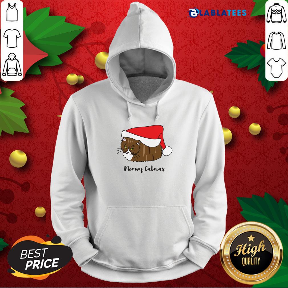 Nice Meowy Catmas Christmas Shirt - Image 3