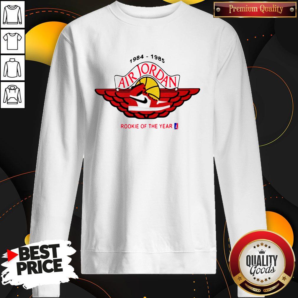 Nice Michael Jordan Rookie Of The Year 1984 – 1985 Shirt - Image 4