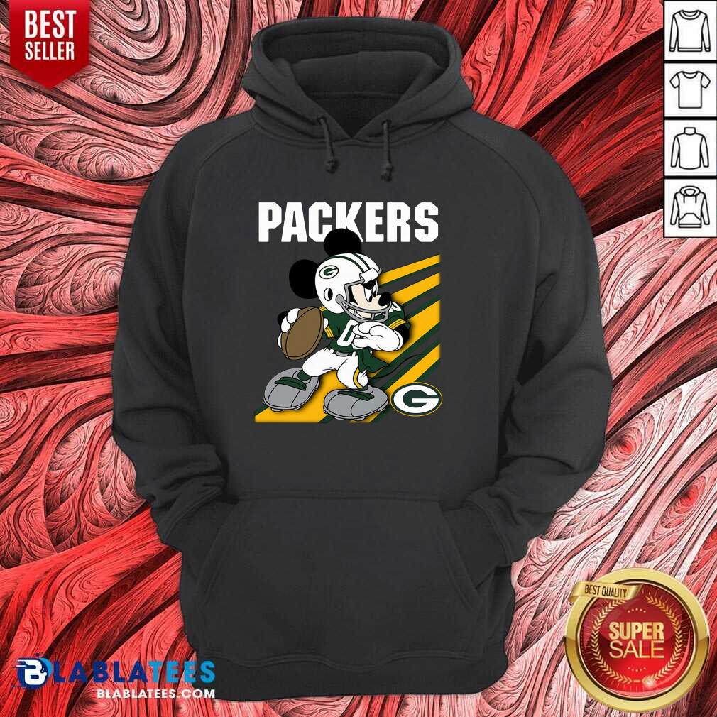 Nice Mickey Mouse Green Bay Packers Shirt - Image 5