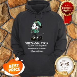 Alternative view of Nice Mickey Mouse Shenanigator Define St. Patrick’s Day Shirt