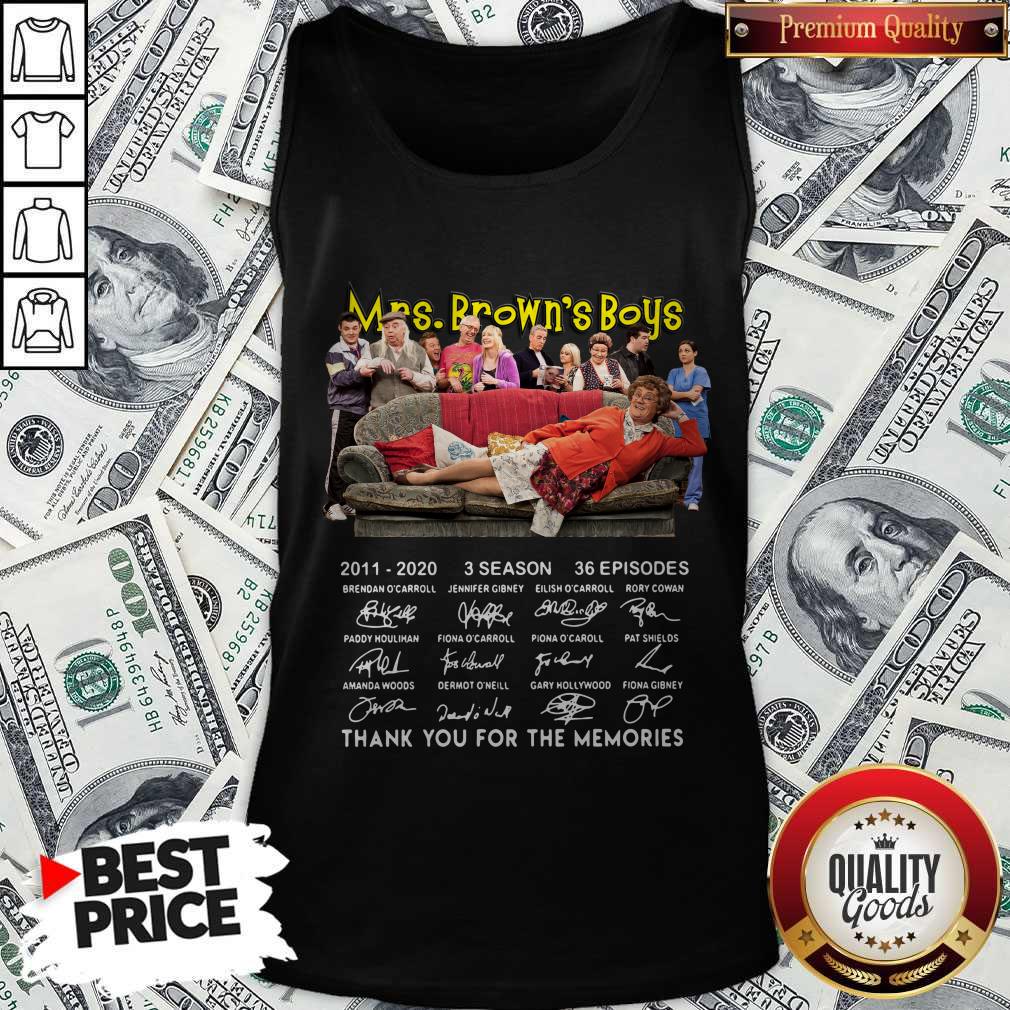 Nice Mrs Brown’s Boys 2011 2020 3 Season 36 Episode Thank You For The Memories Shirt - Image 4