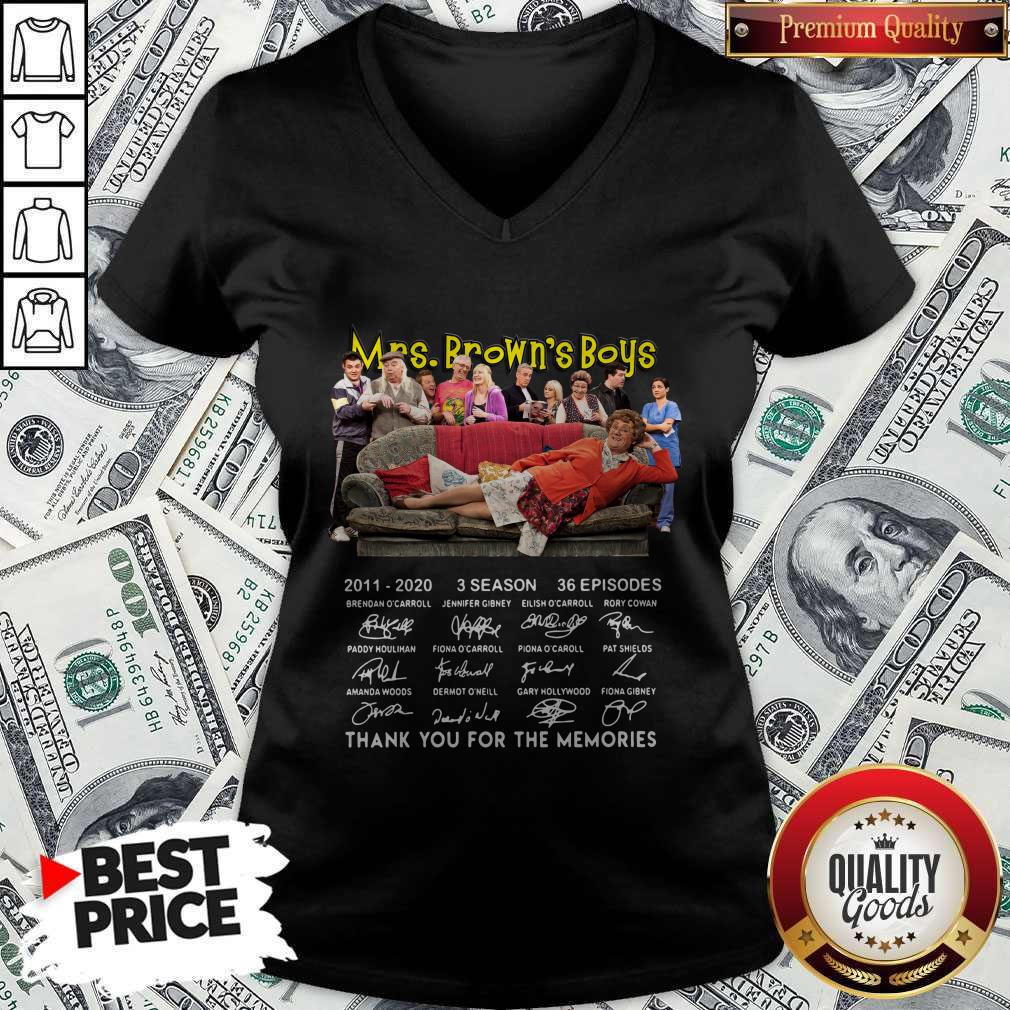 Nice Mrs Brown’s Boys 2011 2020 3 Season 36 Episode Thank You For The Memories Shirt - Image 3