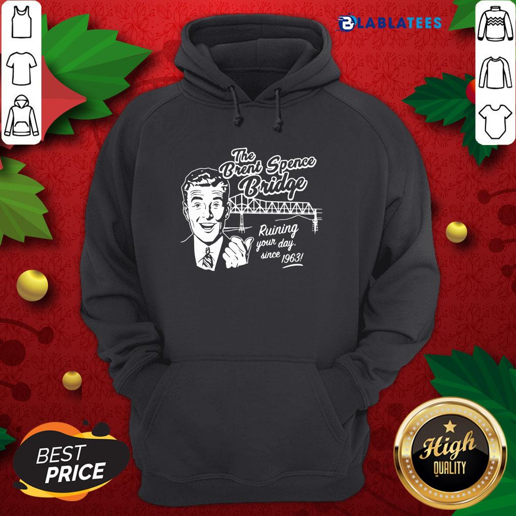 Official The Brent Spence Bridge Ruining Your Day Since 1963 Shirt - Image 3