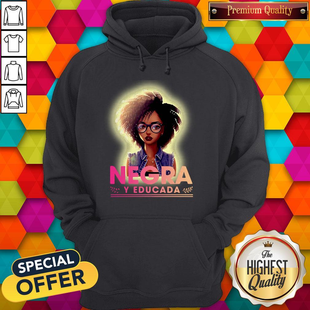 Nice Negra Y Educada Halloween Shirt - Image 2