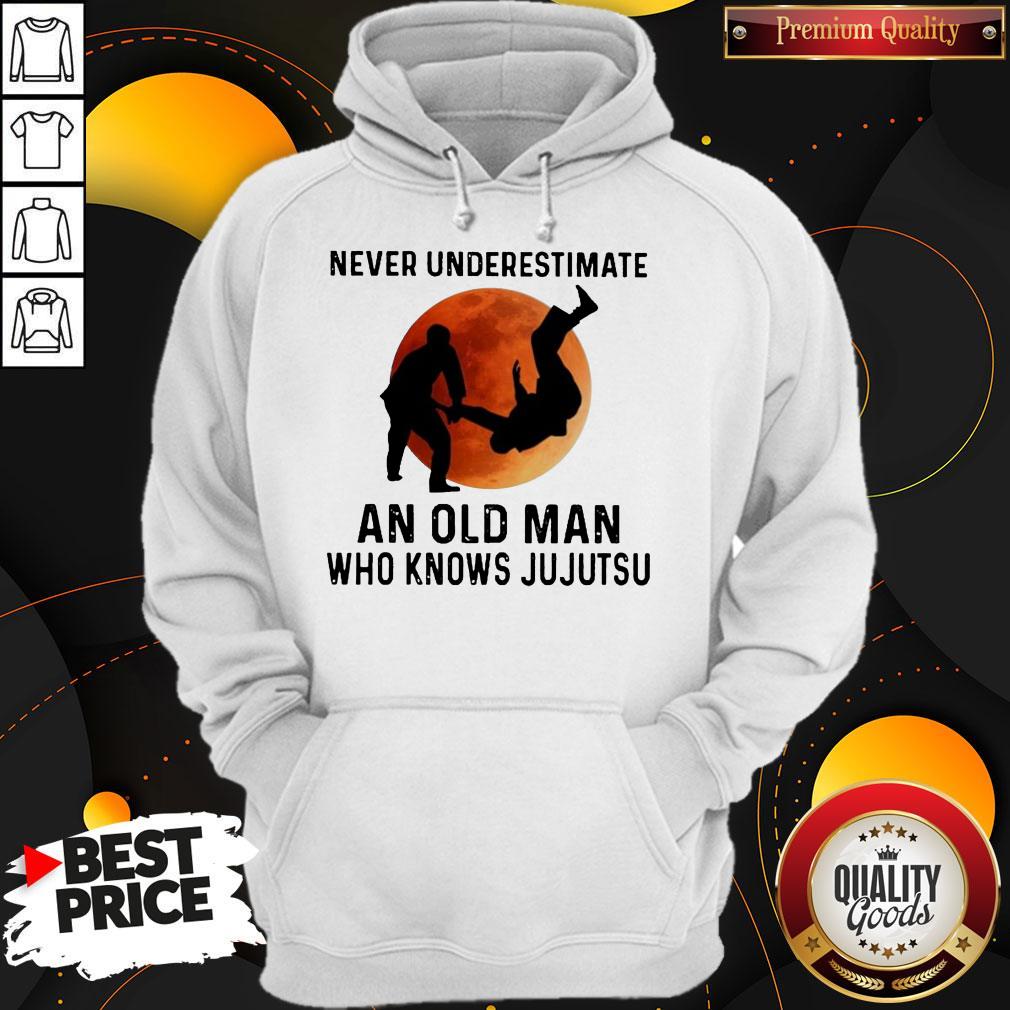 Nice Never Underestimate An Old Man Who Knows Jiu Jitsu Shirt - Image 5