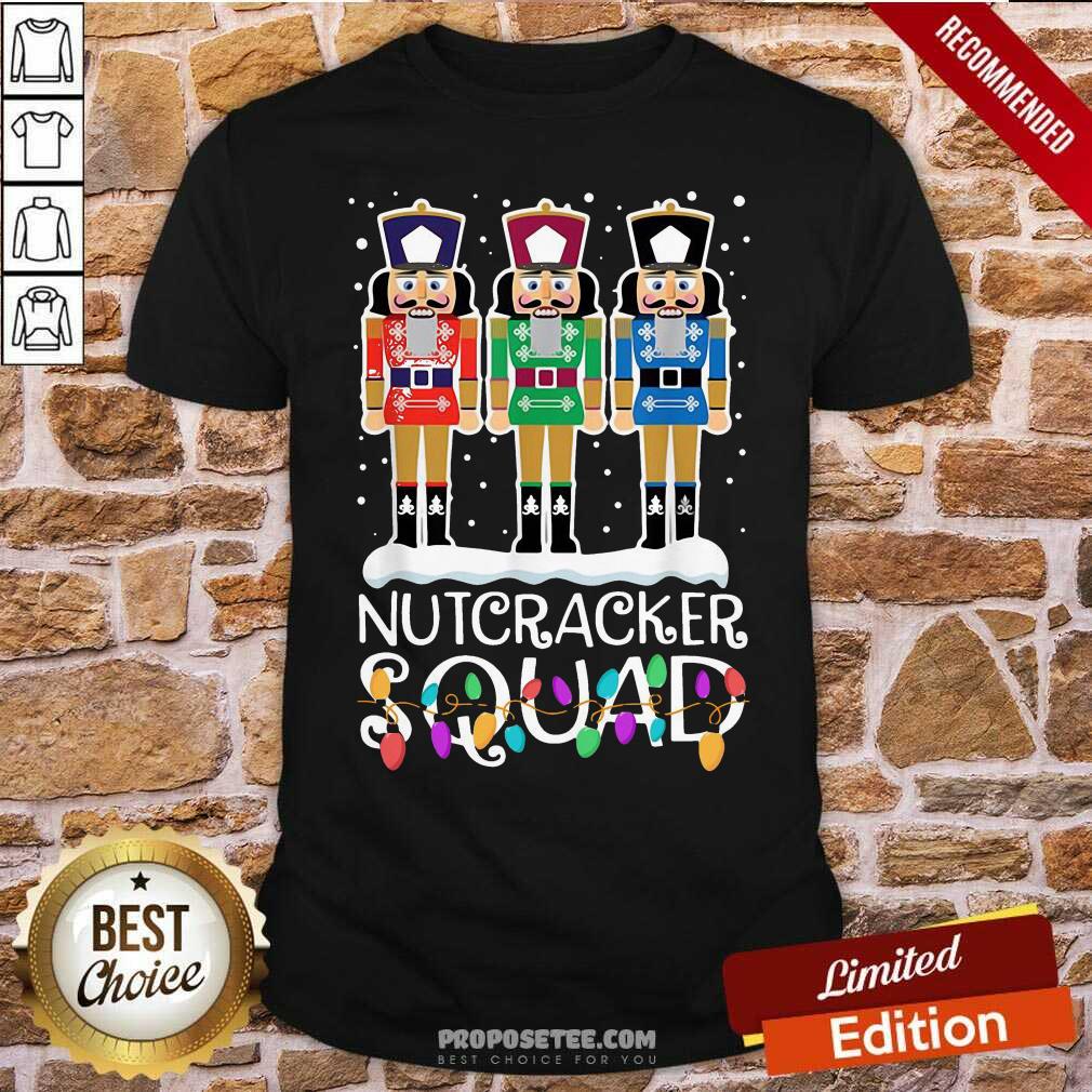 Nice Nutcracker Squad Merry Christmas Shirt